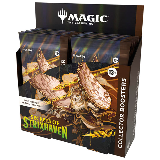 Magic: The Gathering Secrets of Strixhaven - Collector Booster Box (12 Packs)